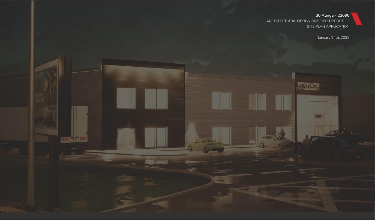 Rendering of building from page 1 of the file '2023-02-16 - Design Brief - D07-12-23-0016'