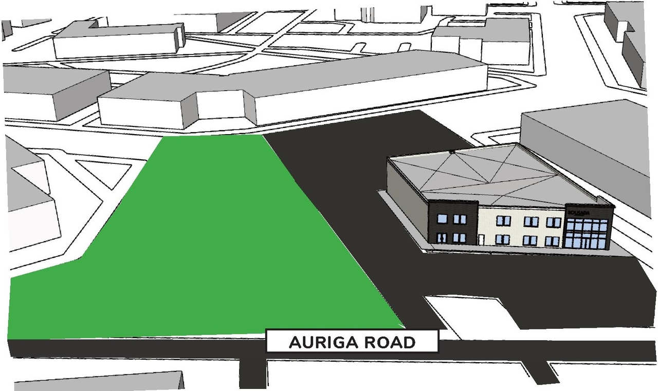 Construction site plan for project from page 8 of the file '2023-02-16 - Design Brief - D07-12-23-0016'