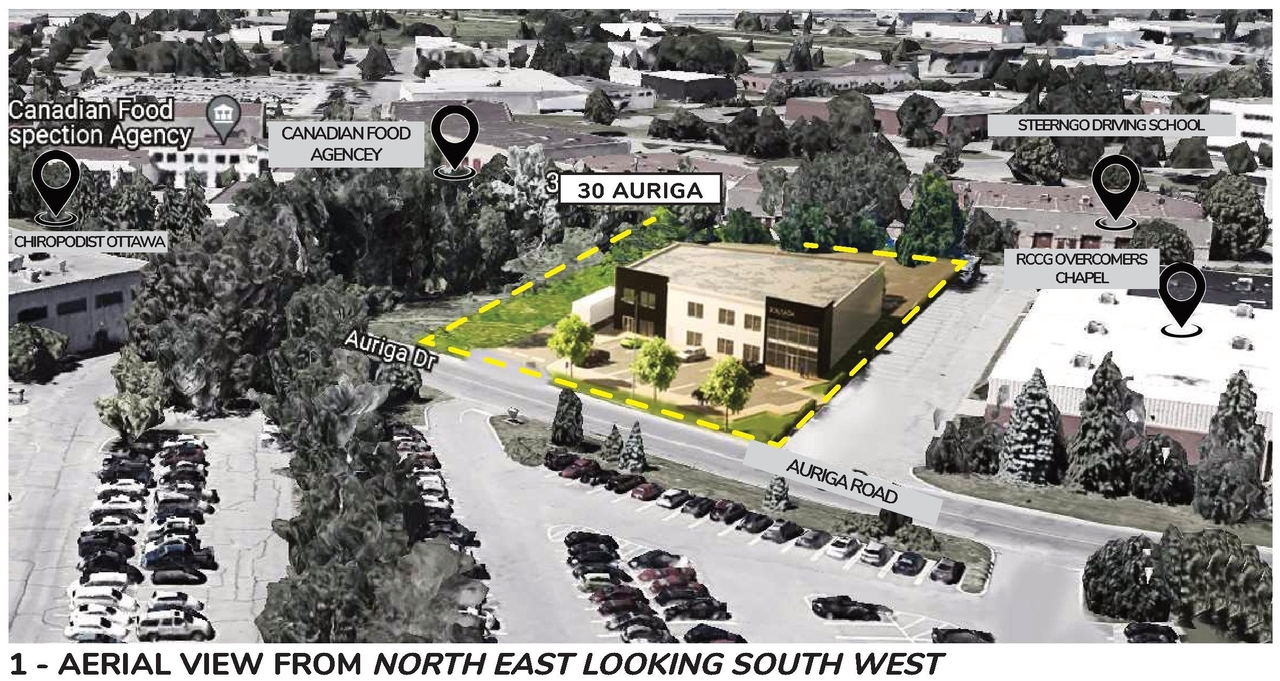 Rendering of building from page 10 of the file '2023-02-16 - Design Brief - D07-12-23-0016'