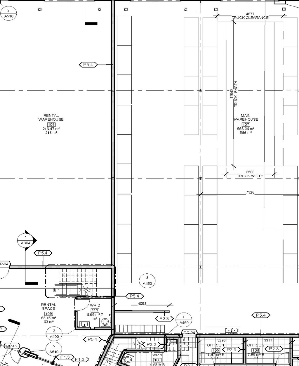 Construction site plan for project from page 15 of the file '2023-02-16 - Design Brief - D07-12-23-0016'