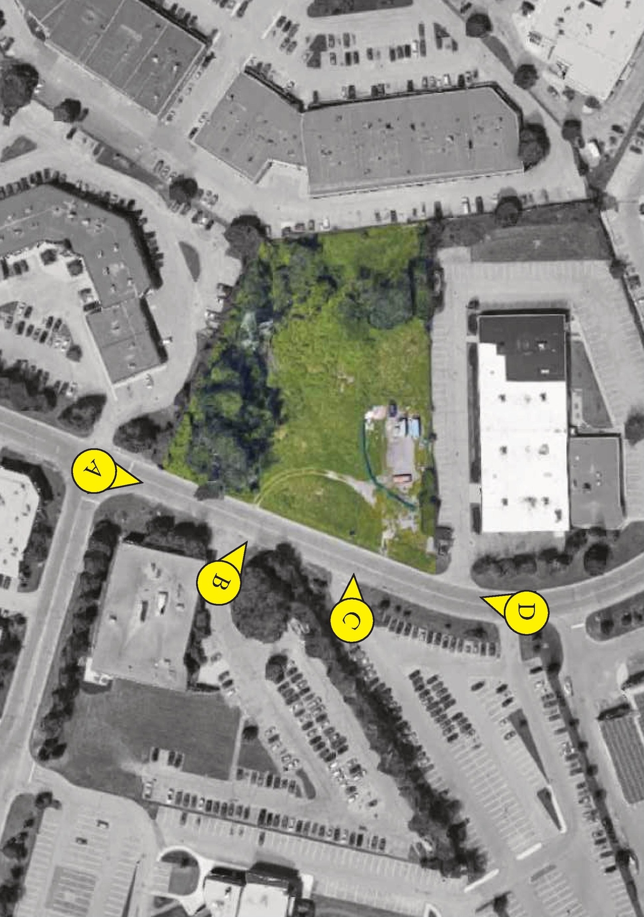 Construction site plan for project from page 6 of the file '2023-02-16 - Design Brief - D07-12-23-0016'
