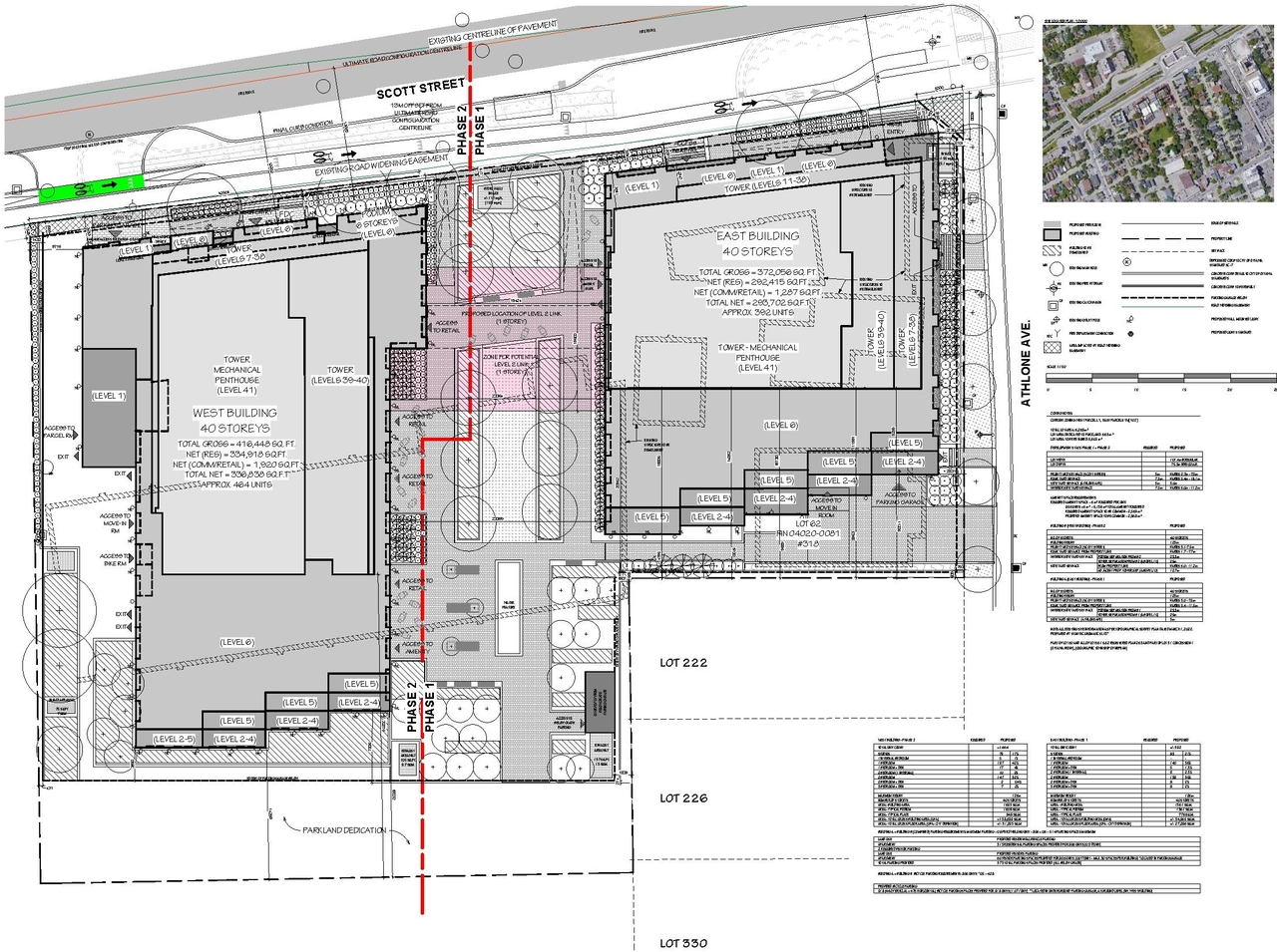 Construction site plan for project from page 5 of the file '2024-07-22 - Design Brief - D07-12-23-0019'