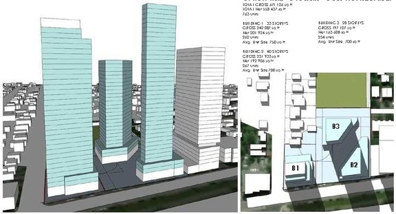 Rendering of building from page 19 of the file '2024-07-22 - Design Brief - D07-12-23-0019'