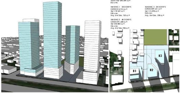 Rendering of building from page 19 of the file '2024-07-22 - Design Brief - D07-12-23-0019'