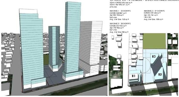 Rendering of building from page 19 of the file '2024-07-22 - Design Brief - D07-12-23-0019'