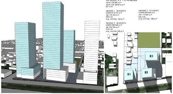 Rendering of building from page 20 of the file '2024-07-22 - Design Brief - D07-12-23-0019'