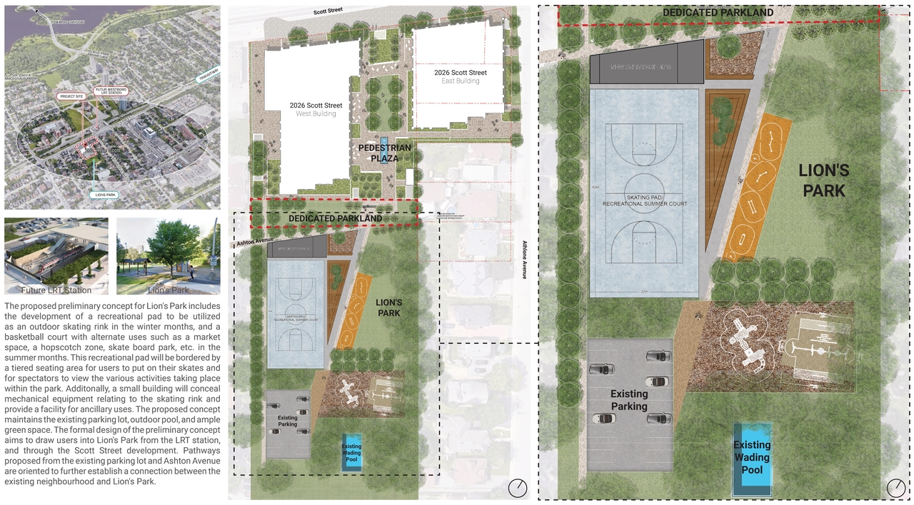 Construction site plan for project from page 30 of the file '2024-07-22 - Design Brief - D07-12-23-0019'