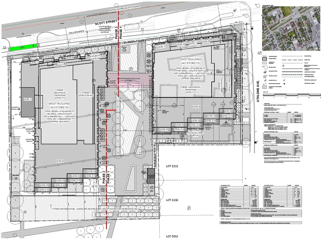 Construction site plan for project from page 5 of the file '2024-03-06 - Design Brief - D07-12-23-0019'
