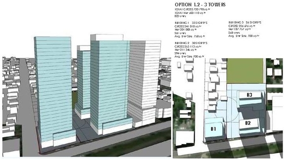Rendering of building from page 19 of the file '2024-03-06 - Design Brief - D07-12-23-0019'