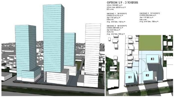 Rendering of building from page 20 of the file '2024-03-06 - Design Brief - D07-12-23-0019'