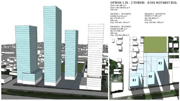 Rendering of building from page 20 of the file '2024-03-06 - Design Brief - D07-12-23-0019'