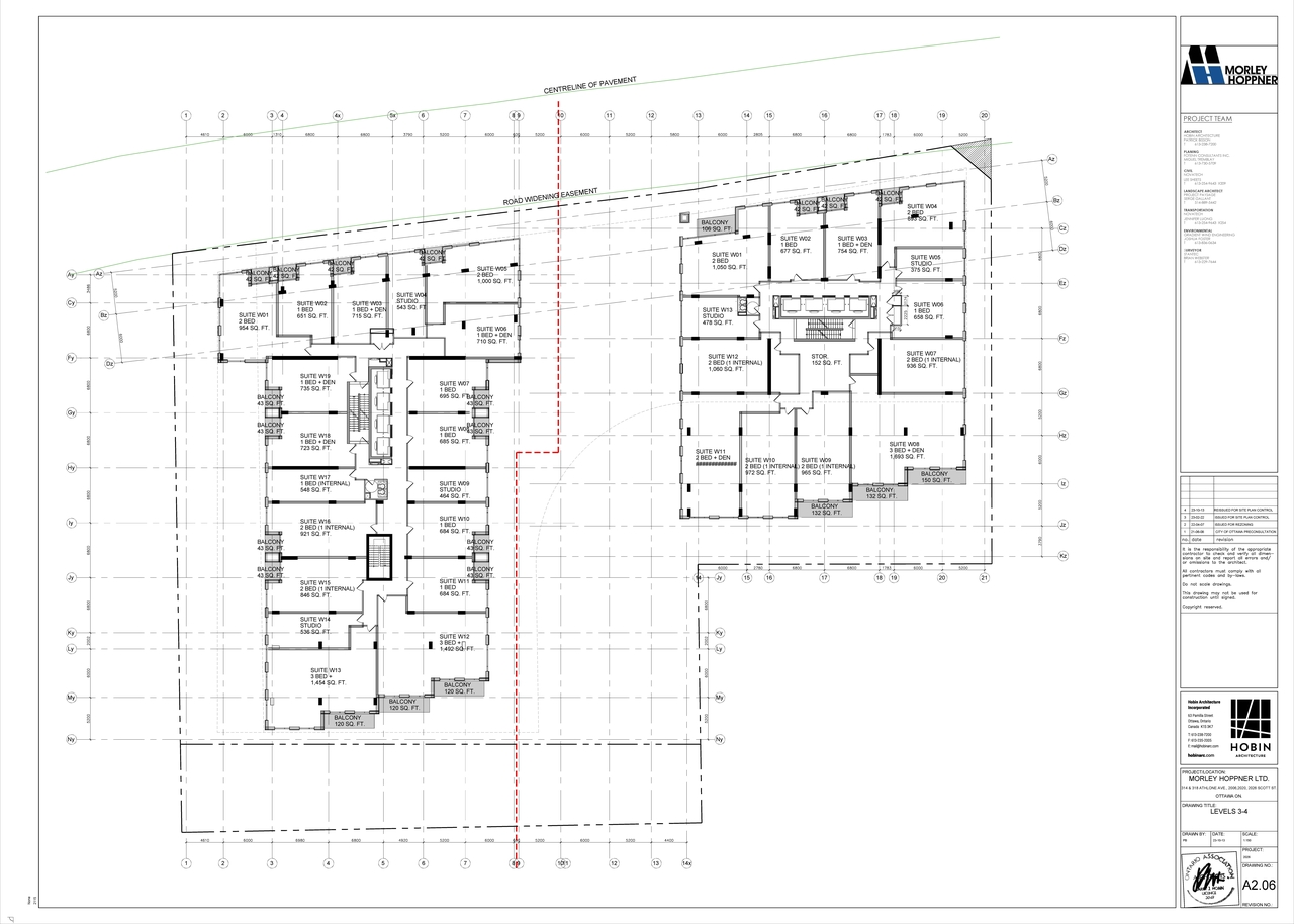 Floor plan for project from page 7 of the file '2023-10-19 - Floor Plans - D07-12-23-0019'