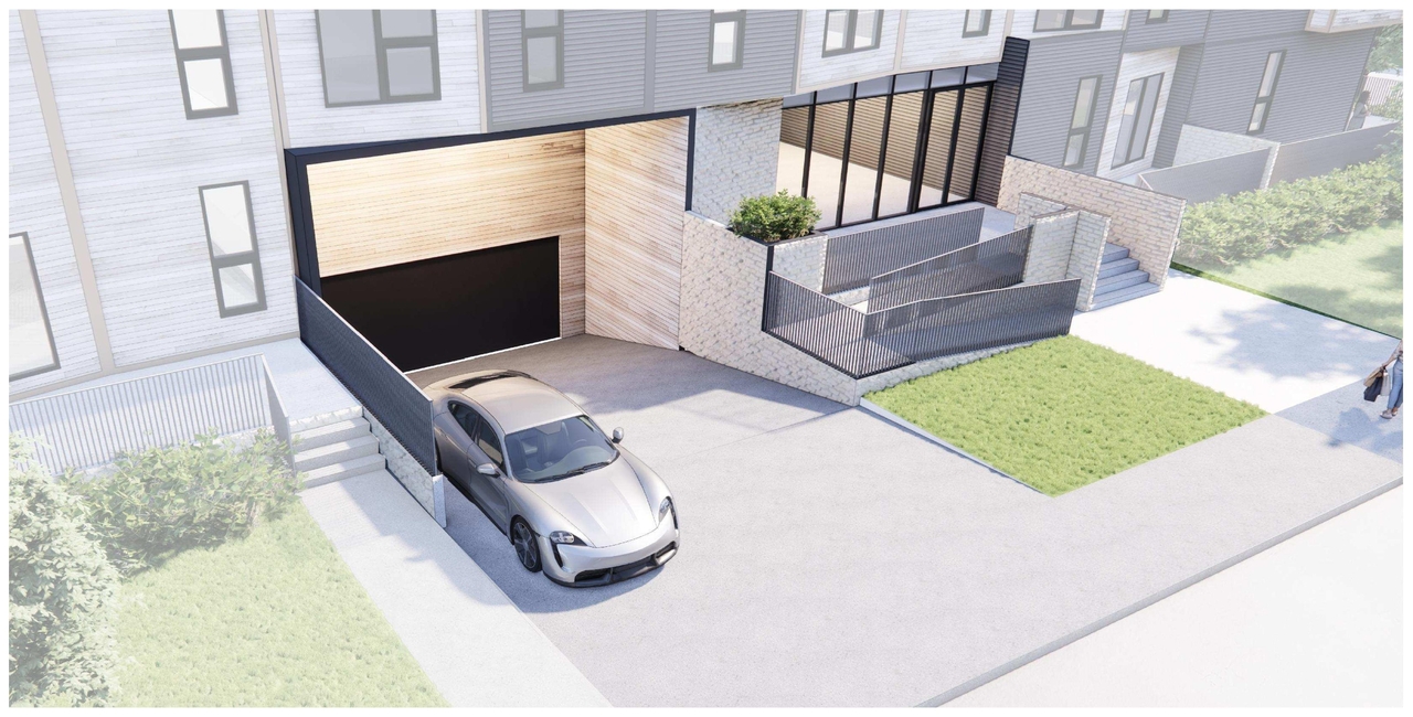 Rendering of building from page 4 of the file '2024-06-20 - Site & Floor Plans, Building Elevations - D07-12-23-0023'