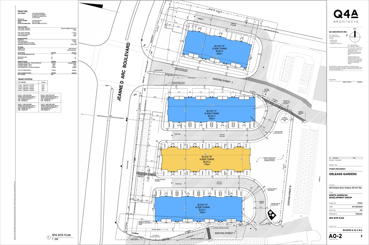 Construction site plan for project from page 24 of the file '2023-03-03 - Design Brief - D07-12-23-0026 (2)'