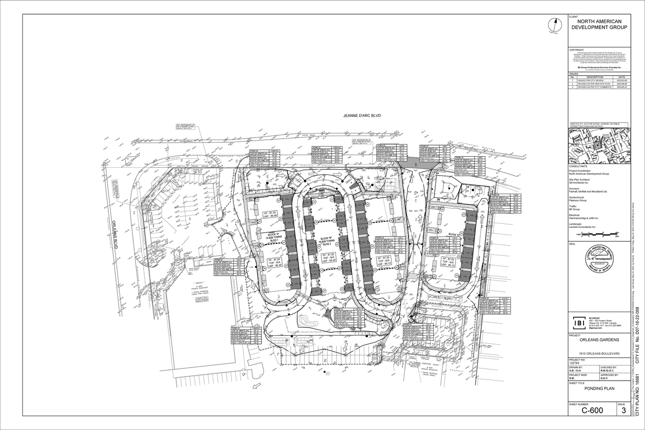 Construction site plan for project from page 70 of the file '2024-05-28 - Design Brief - D07-12-23-0026'