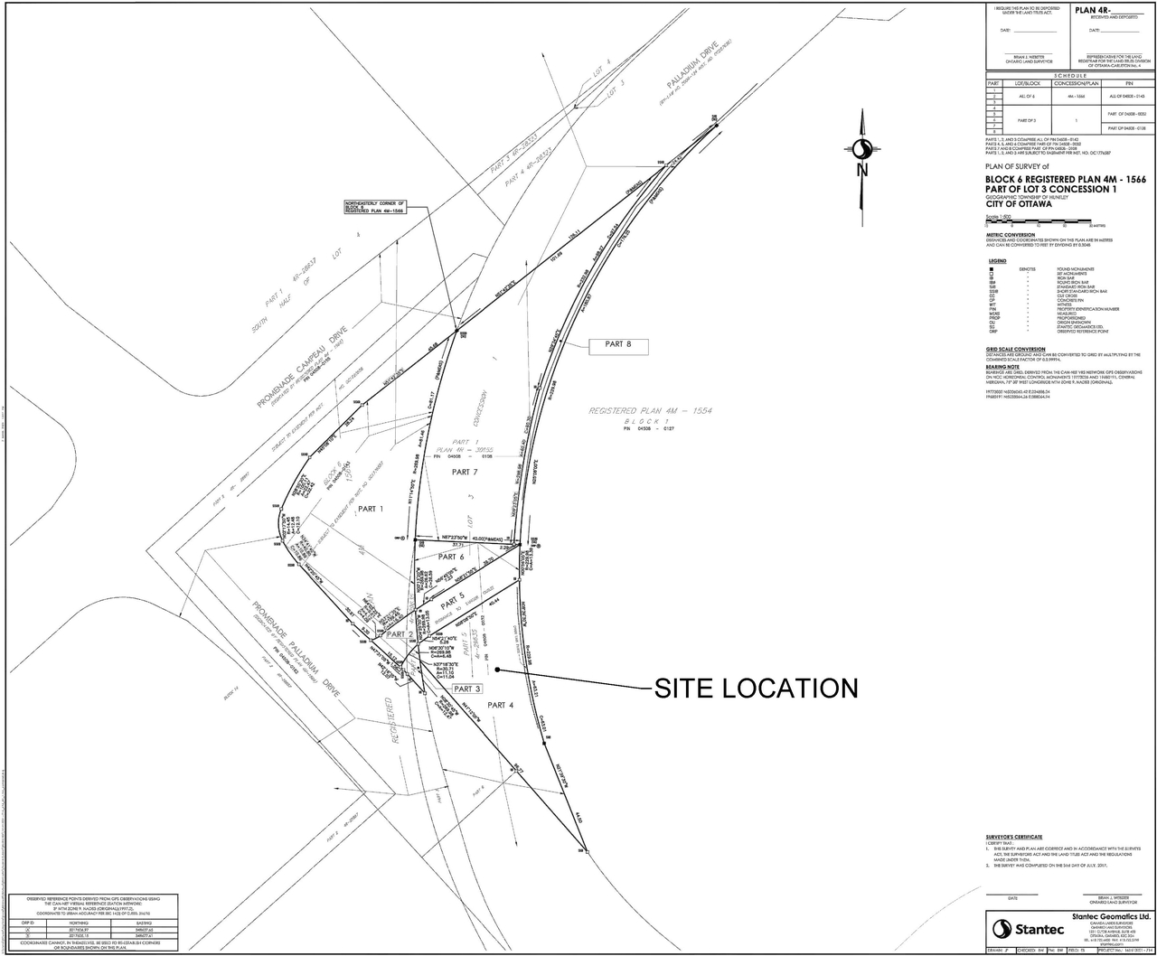 Construction site plan for project from page 18 of the file '2023-03-21- Civil Engineering Design Brief - D07-12-23-0030'