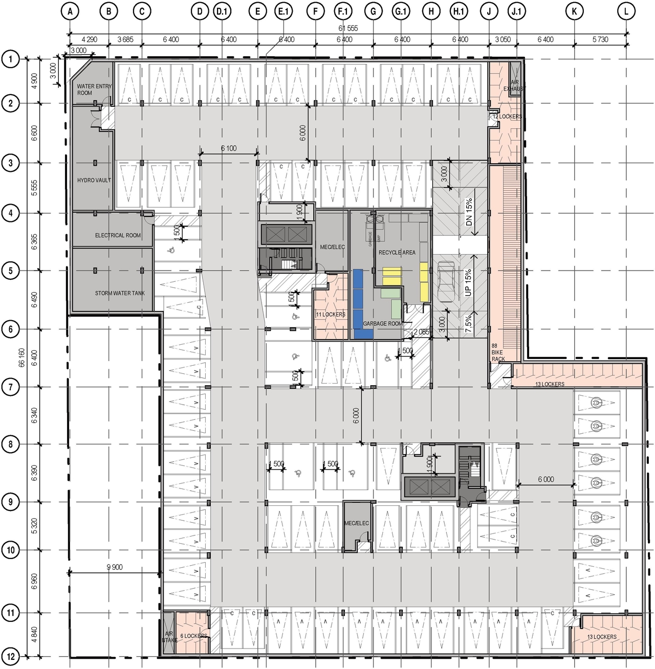 Floor plan for project from page 38 of the file '2023-09-28 - Design Brief - D07-12-23-0031 (2)'