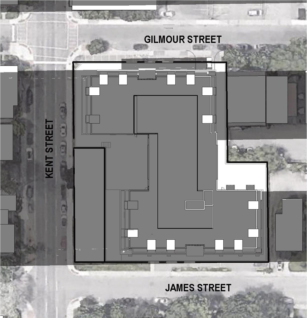 Construction site plan for project from page 70 of the file '2023-09-28 - Design Brief - D07-12-23-0031'