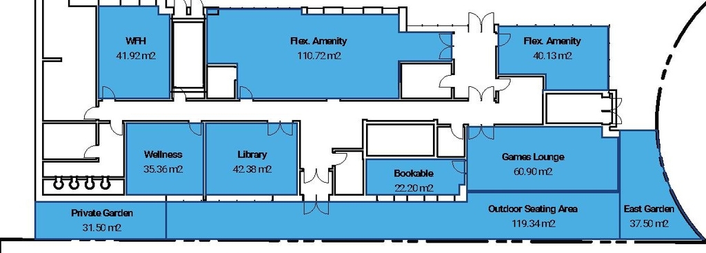 Construction site plan for project from page 35 of the file '2023-03-28 - Urban Design Brief - D07-12-23-0034'