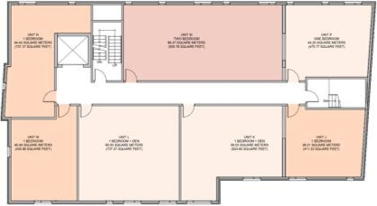 Floor plan for project from page 24 of the file '2023-03-28 - Design Brief - D07-12-23-0035'
