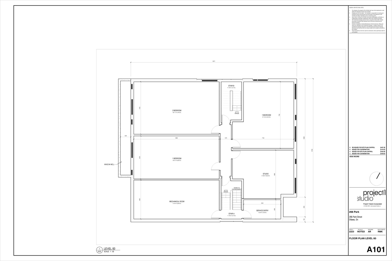 Floor plan for project from page 1 of the file '2024-07-29 - Floor Plans - D07-12-23-0038'