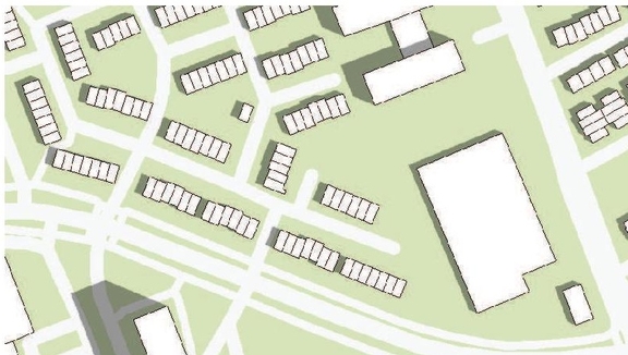 Construction site plan for project from page 26 of the file '2023-05-01 - Design Brief - D07-12-23-0044'