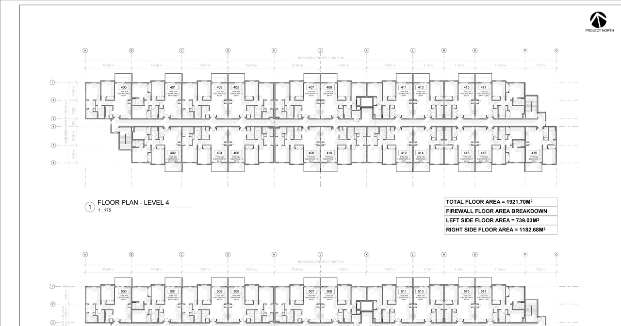 Floor plan for project from page 8 of the file '2023-12-19 - DESIGN BRIEF - D07-12-23-0047'