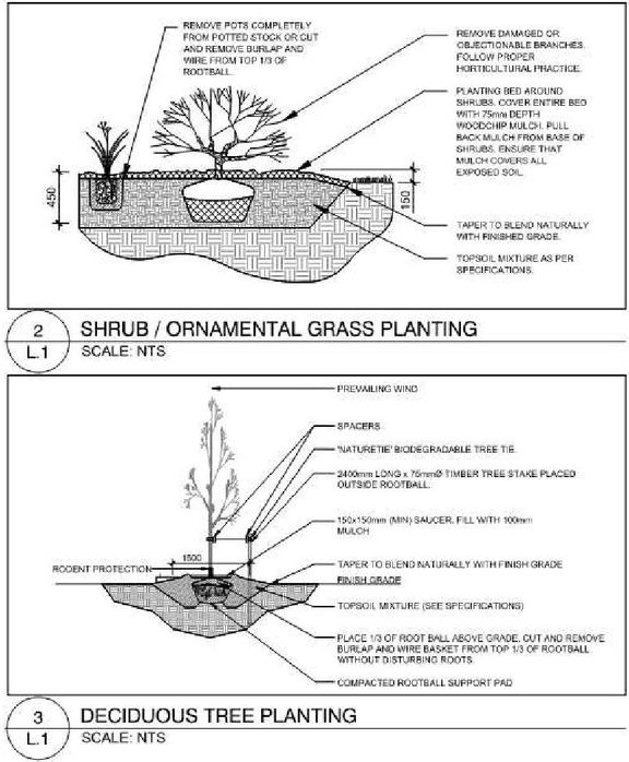 Construction site plan for project from page 13 of the file '2023-05-02 - Design Brief - D07-12-23-0051'