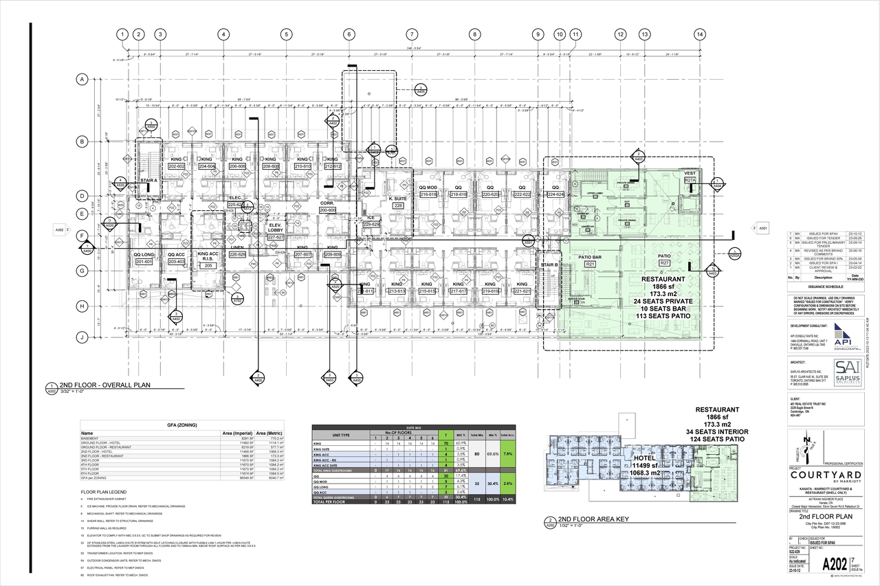 Floor plan for project from page 3 of the file '2023-10-16 - Floor Plans - D07-12-23-0061'