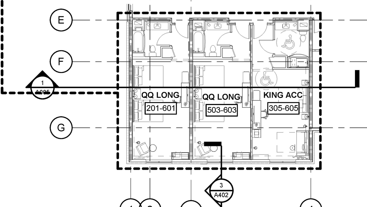 Construction site plan for project from page 4 of the file '2023-10-16 - Floor Plans - D07-12-23-0061'