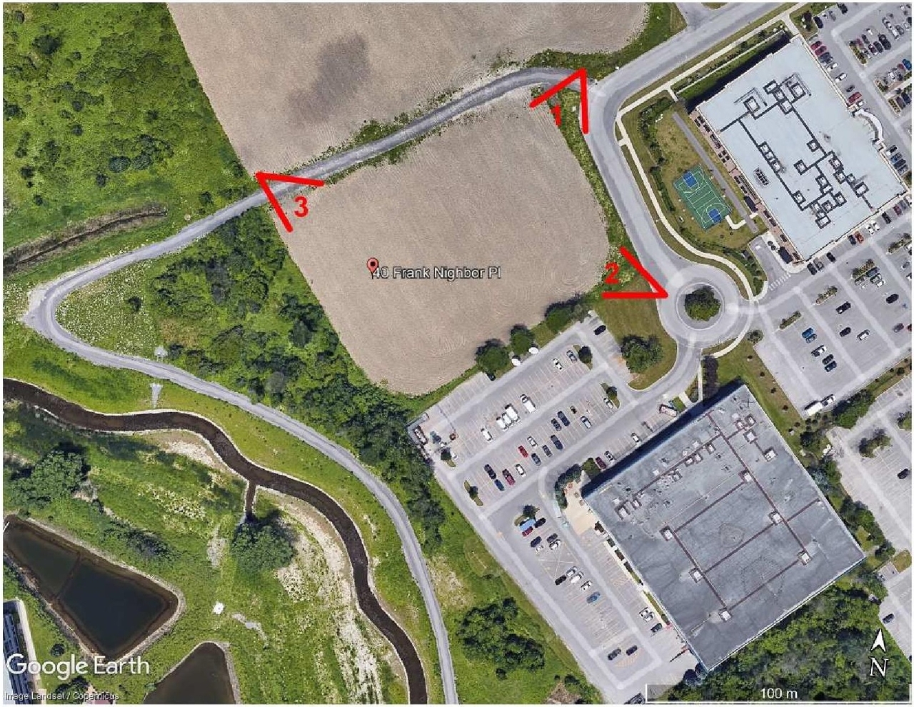 Construction site plan for project from page 9 of the file '2023-05-16 - Design Brief - D07-12-23-0061'