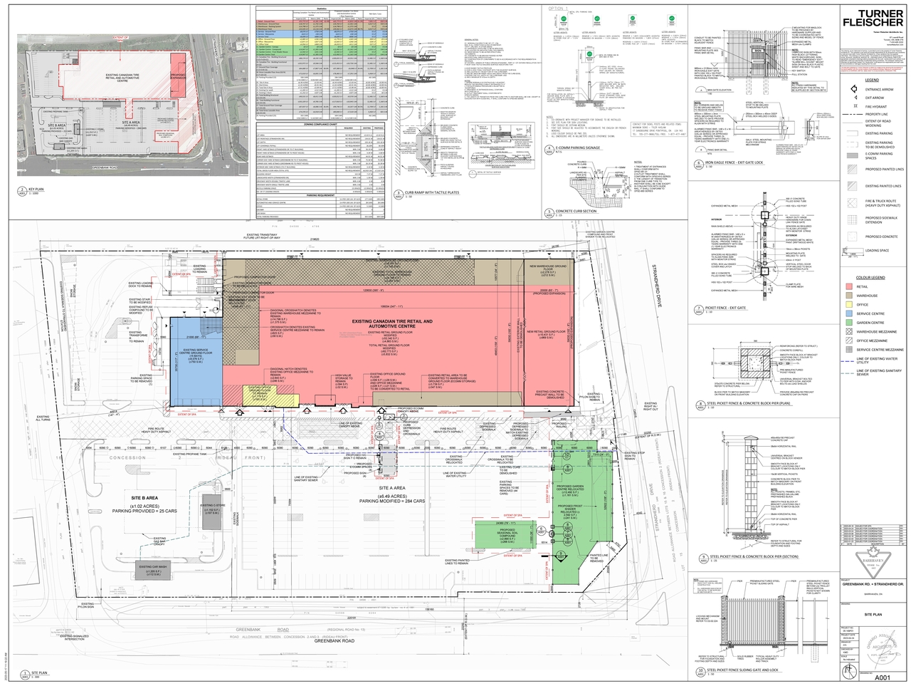 Construction site plan for project from page 2 of the file '2023-05-24 - Site Plan Floor Plan Building Elevations - D07-12-23-0064'