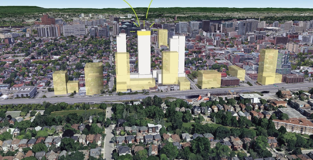 Rendering of building from page 17 of the file '2024-03-21 - Design Brief - D07-12-23-0067'