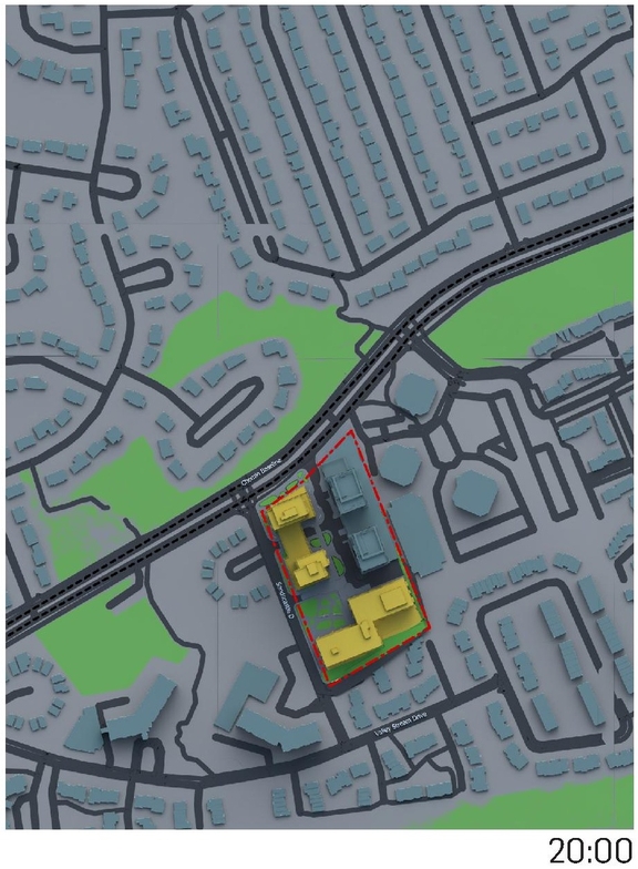 Construction site plan for project from page 78 of the file '2025-10-03 - Design Brief - D07-12-23-0073'