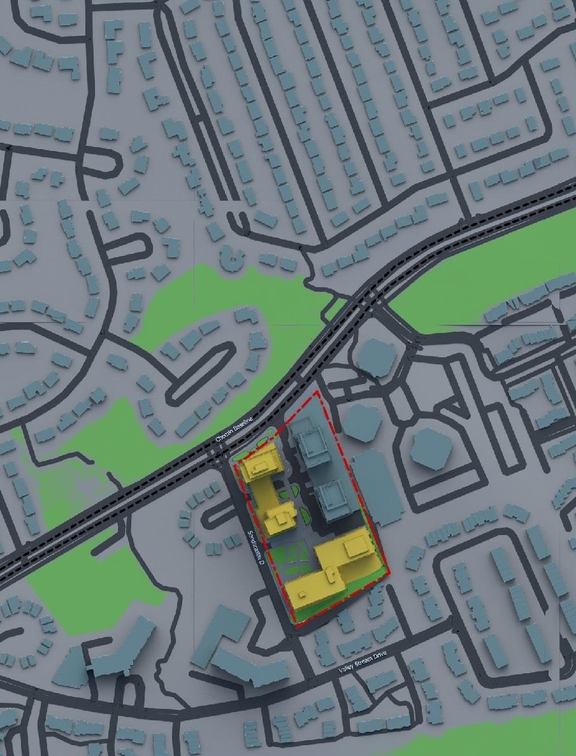 Construction site plan for project from page 78 of the file '2025-10-03 - Design Brief - D07-12-23-0073'