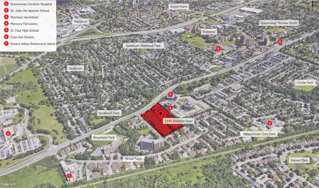 Construction site plan for project from page 6 of the file '2023-06-12 - Urban Design Brief - D07-12-23-0073'