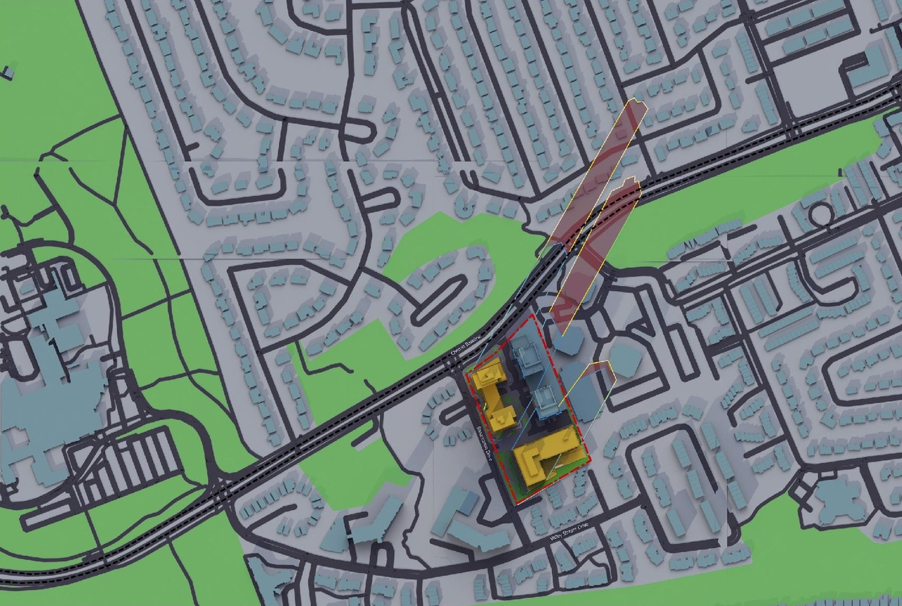 Construction site plan for project from page 76 of the file '2024-08-30 - Design Brief - D07-12-23-0073'