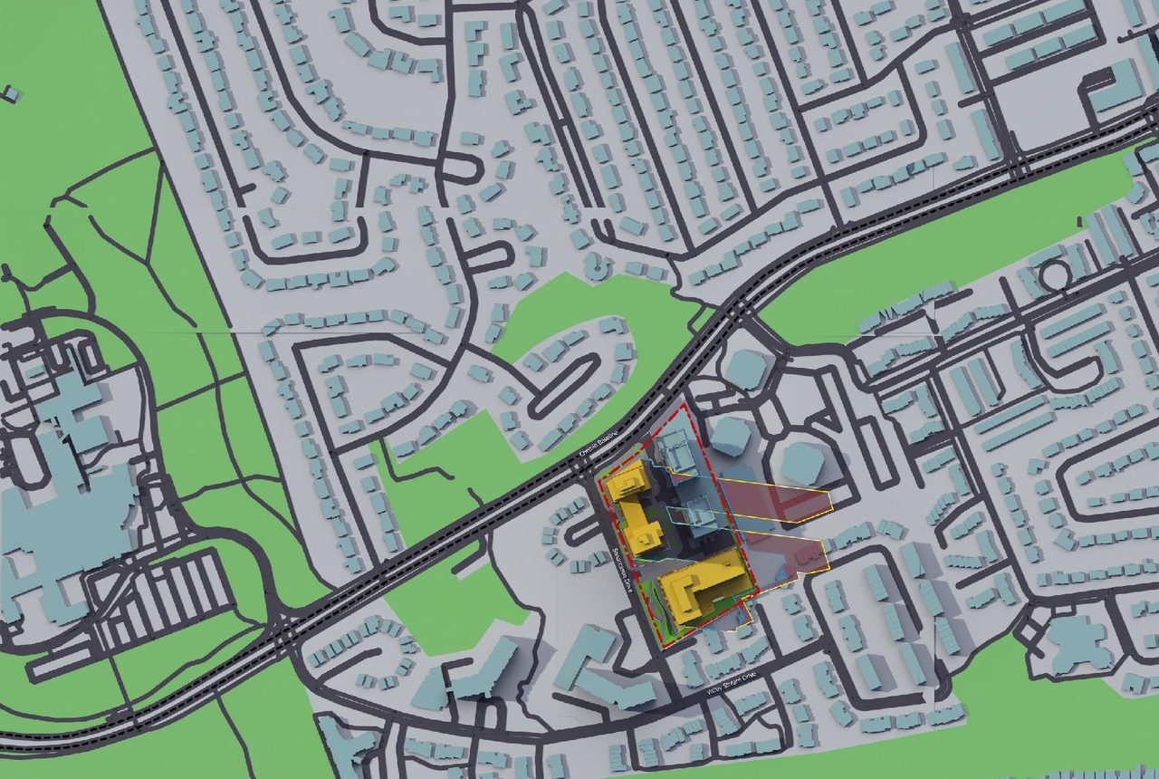 Construction site plan for project from page 79 of the file '2024-08-30 - Design Brief - D07-12-23-0073'