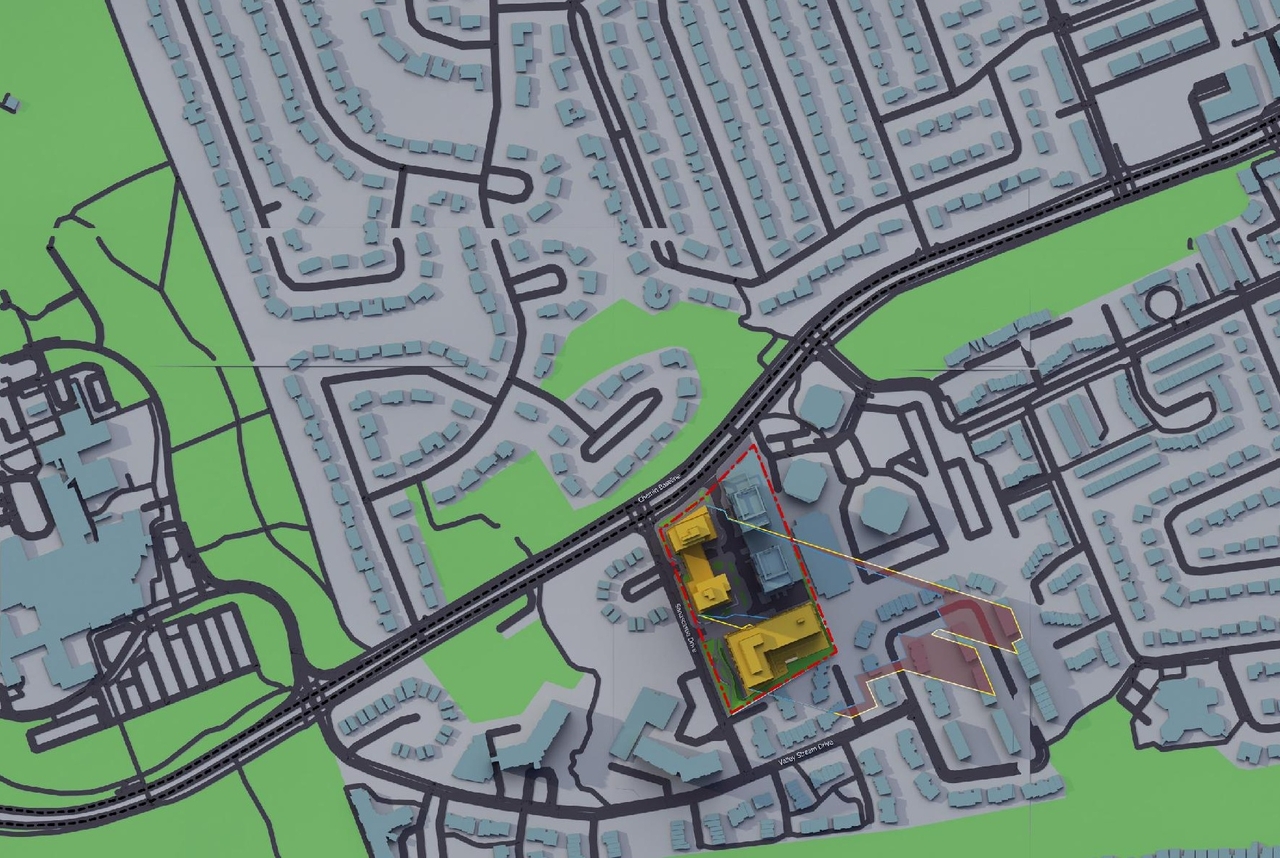 Construction site plan for project from page 79 of the file '2024-08-30 - Design Brief - D07-12-23-0073'