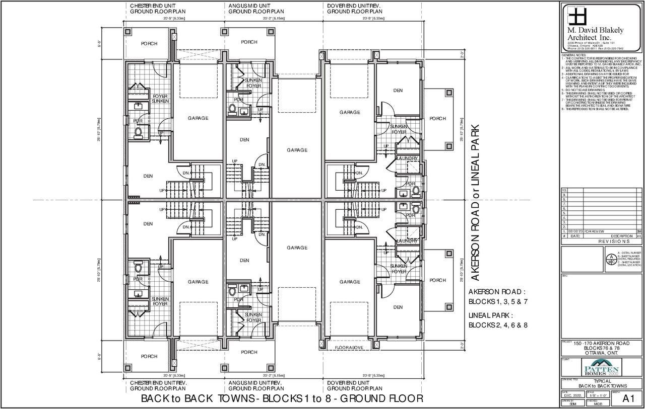 Floor plan for project from page 7 of the file '2023-06-08 - Architectural Design Brief - D07-12-23-0075'