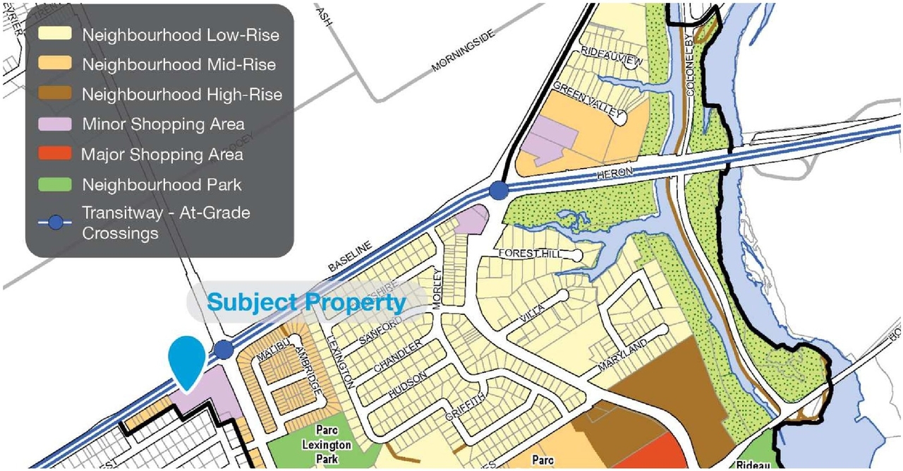 Construction site plan for project from page 16 of the file '2023-06-12 - Design Brief - D07-12-23-0076'