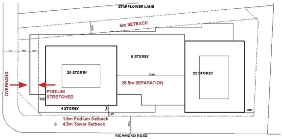 Construction site plan for project from page 13 of the file '2024-10-25 - Design Brief - D07-12-23-0083'