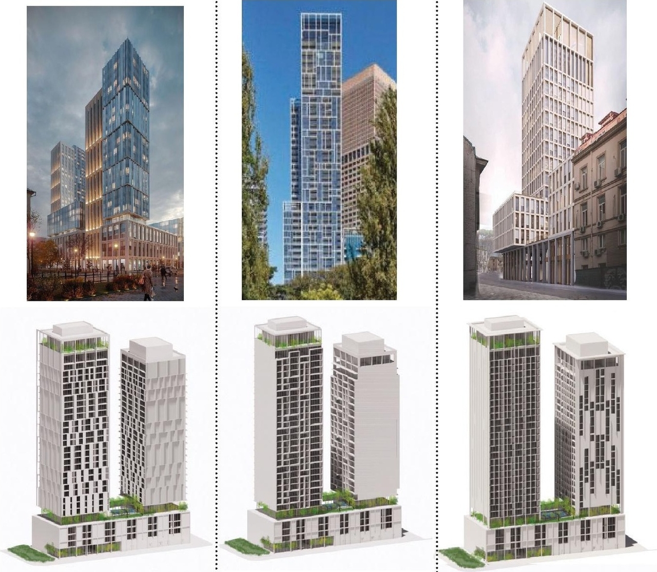 Rendering of building from page 2 of the file '2024-10-25 - Design Brief - D07-12-23-0083'