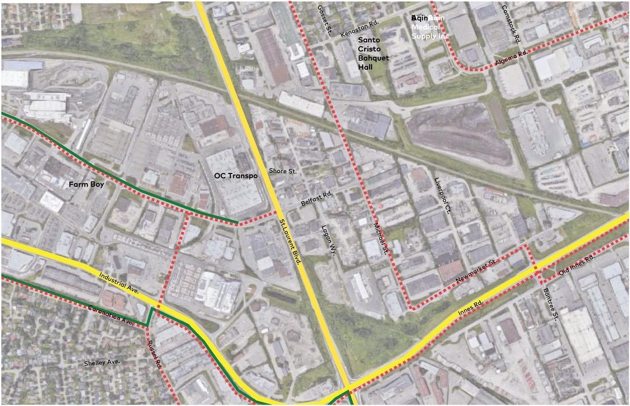 Construction site plan for project from page 3 of the file '2024-07-23 - UDRP Design Brief - D07-12-23-0088'