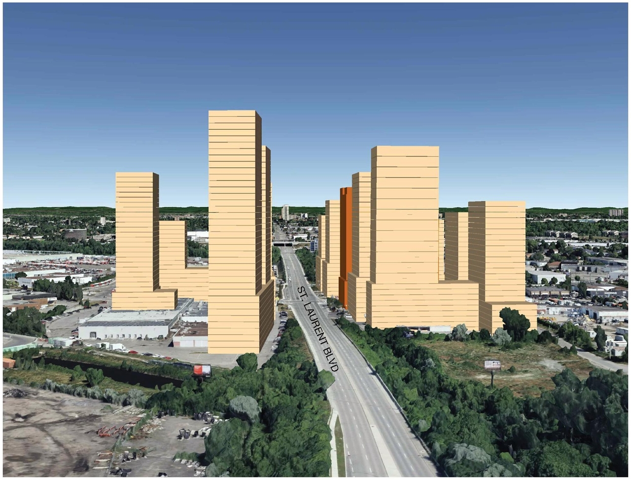 Rendering of building from page 7 of the file '2024-07-23 - UDRP Design Brief - D07-12-23-0088'