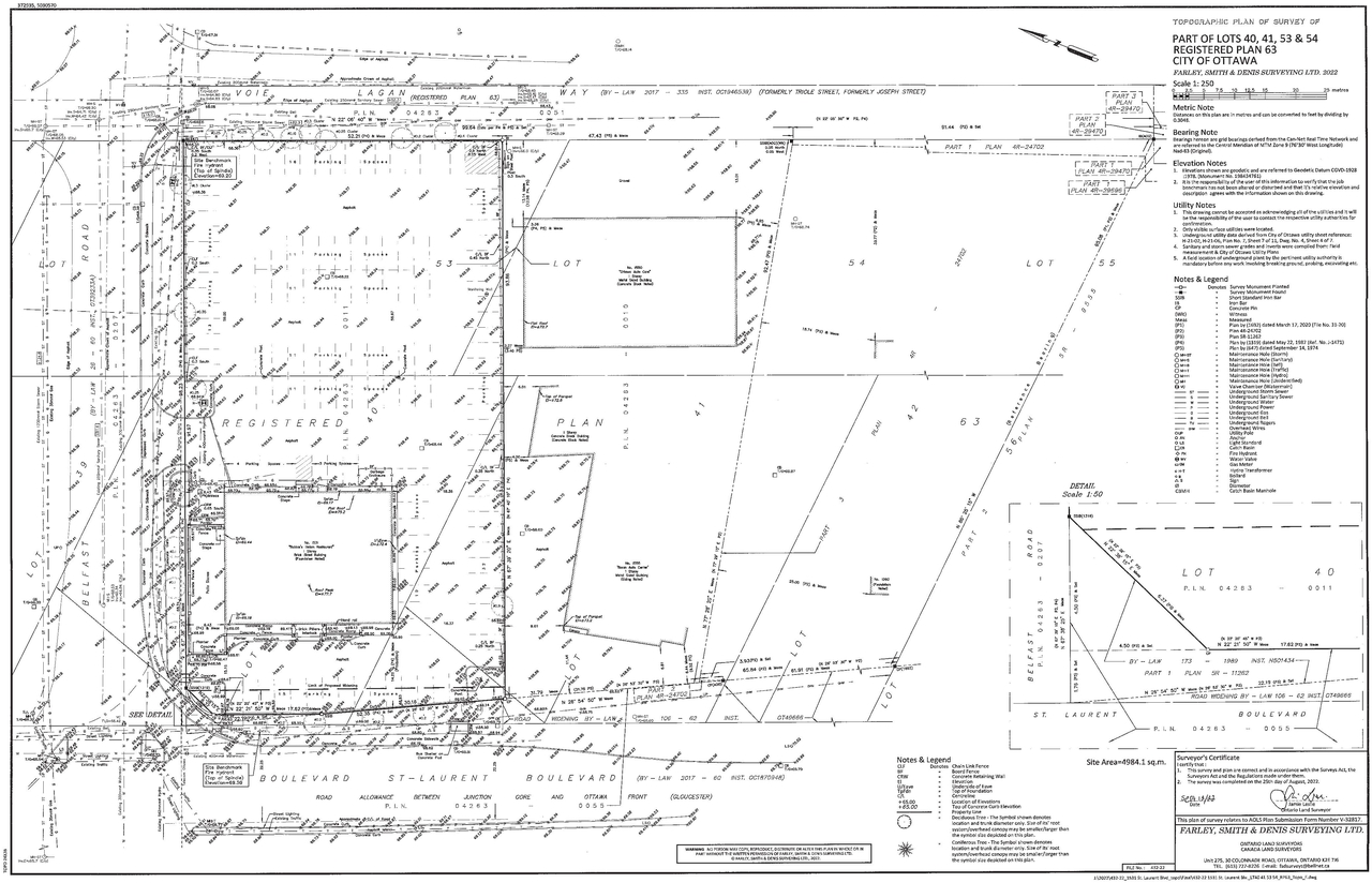 Construction site plan for project from page 10 of the file '2024-07-23 - UDRP Design Brief - D07-12-23-0088'