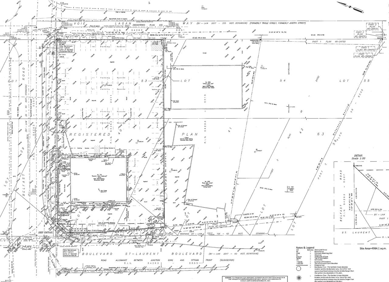 Construction site plan for project from page 10 of the file '2024-07-23 - UDRP Design Brief - D07-12-23-0088'