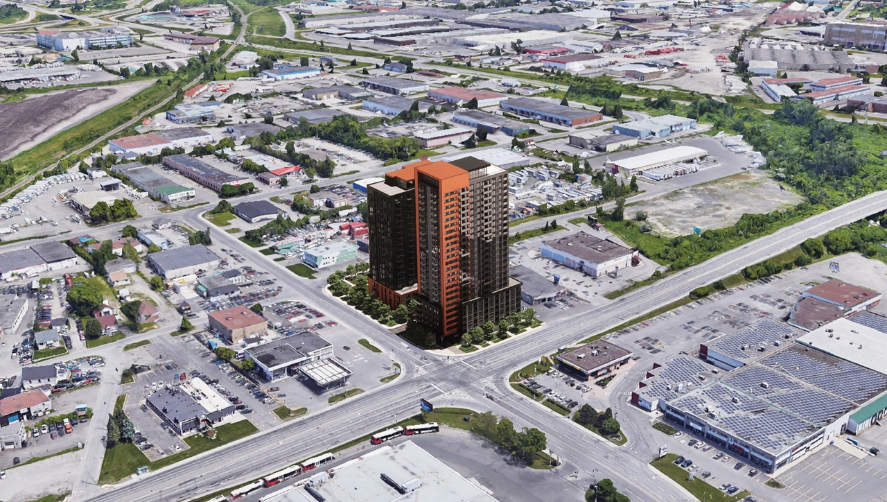 Rendering of building from page 16 of the file '2024-07-23 - UDRP Design Brief - D07-12-23-0088'