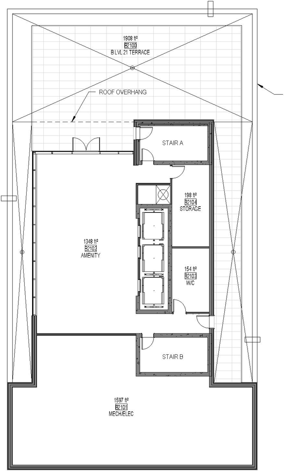 Floor plan for project from page 26 of the file '2024-07-23 - UDRP Design Brief - D07-12-23-0088'