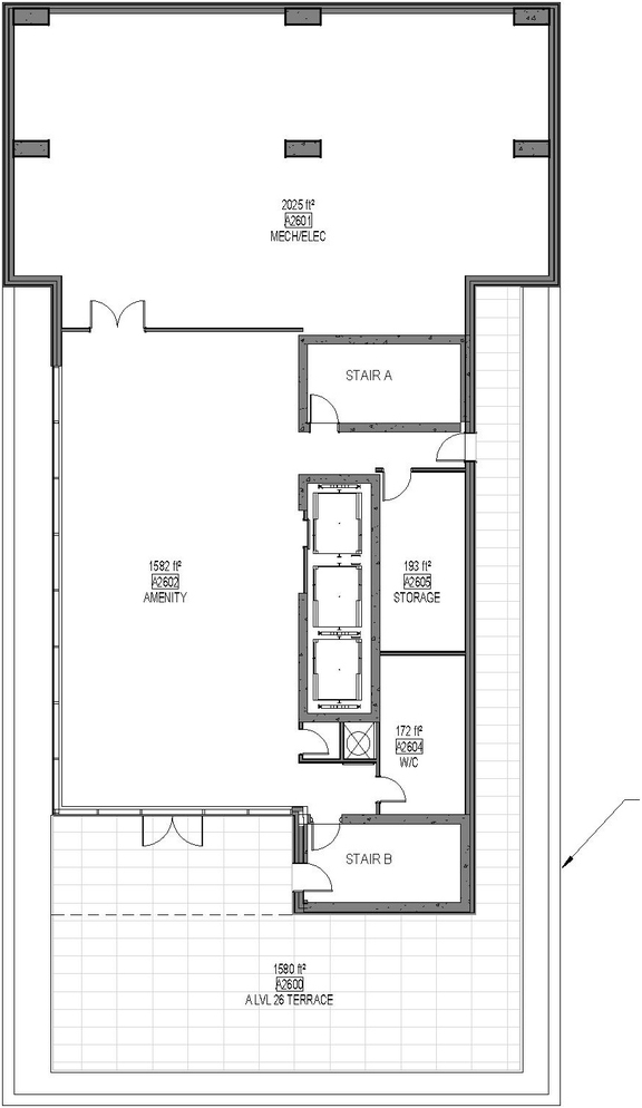 Floor plan for project from page 28 of the file '2024-07-23 - UDRP Design Brief - D07-12-23-0088'